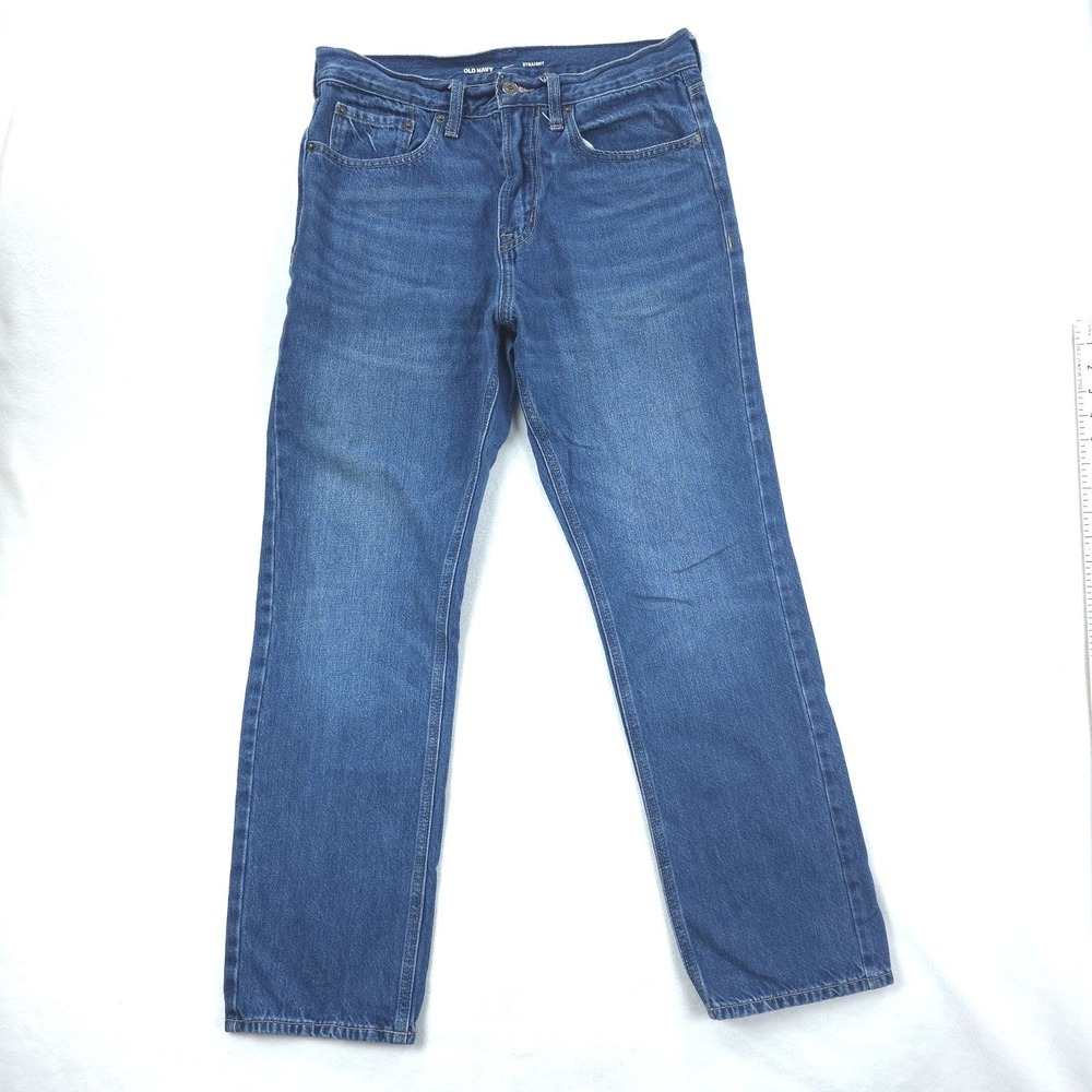 Old Navy Jeans Mens 32x32 Dark Wash Straight Denim Normcore Classic Everyday